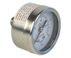 Gösterge, 1/8 PTF dişli, 0-10 bar